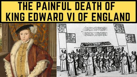 edward tudor king|how did king edward die.